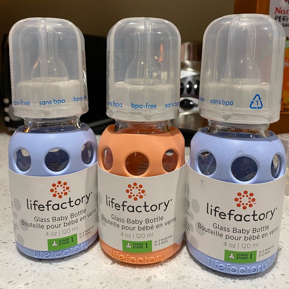 Lifefactory glass baby bundle- 4oz